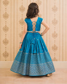 Girls Designer Lehenga Choli Set – Rama